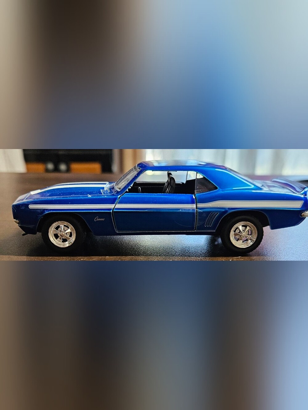 Metallic Blue 2 Fast 2 Furious 1969 Chevrolet Camaro Scale 1/32